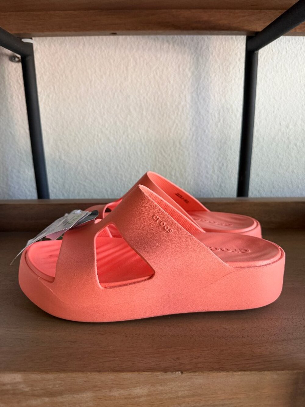 CROCS Getaway Platform H-Strap Sandals for Women Size 8 NWT - Picture 5 of 7